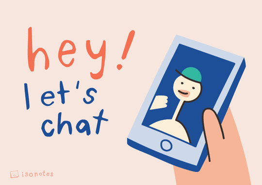 let's chat!