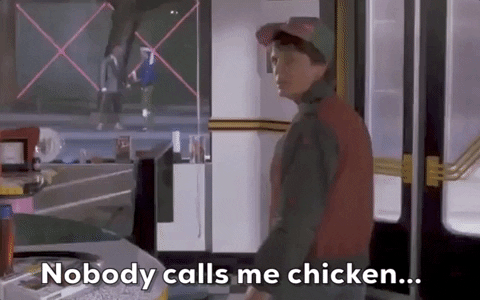 Nobody Calls Me Chicken GIFs - Get the best GIF on GIPHY