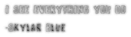 I SEE EVERYTHING YOU DO