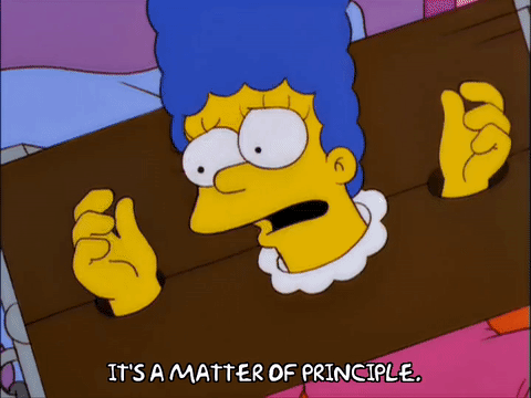matter of principle