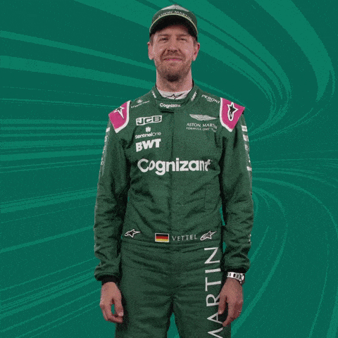 Formula 1 Sebastian GIF by Aston Martin Cognizant F1 Team