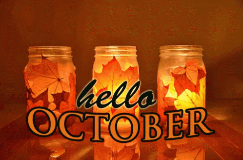 Hello October GIF - October Happy October - Discover & Share GIFs