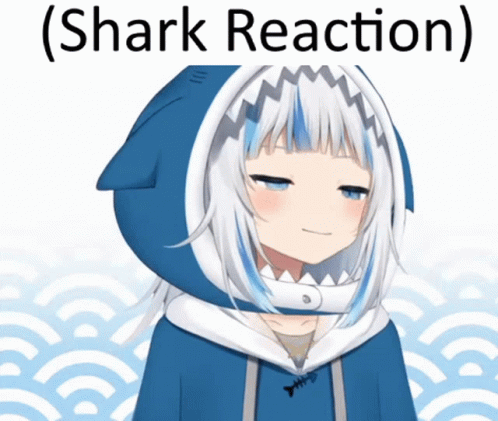 Shark Shark Reaction GIF - Shark Shark Reaction Happy - Discover & Share GIFs