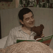 mr bean reading