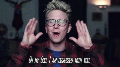 I Am Obsessed With You GIF - Tyler Oakley OMG I Am Obsessed With You - Descubre & Comparte GIFs