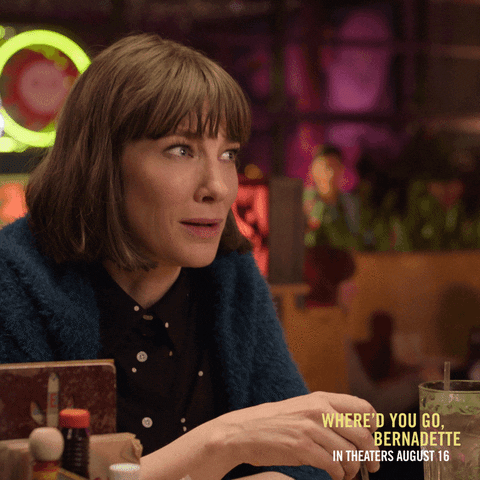 Tired Cate Blanchett GIF by Where’d You Go Bernadette