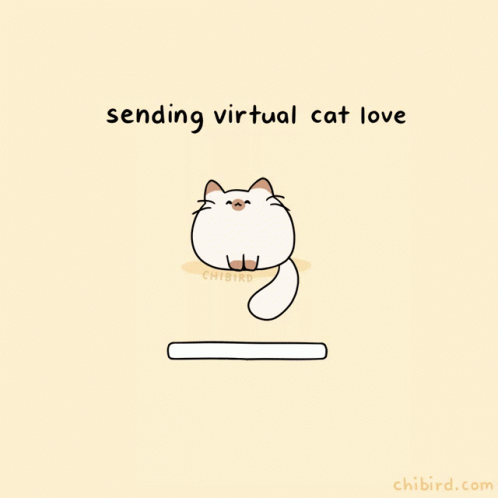 Cute Sending Virtual Hug GIF - Cute Sending Virtual Hug Sending Virtual Cat Love - Discover & Share GIFs