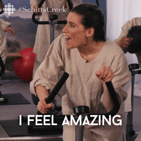 i feel amazing giphy schitt's creek
