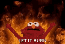 Elmo Burn GIF - Elmo Burn Letitburn GIFs