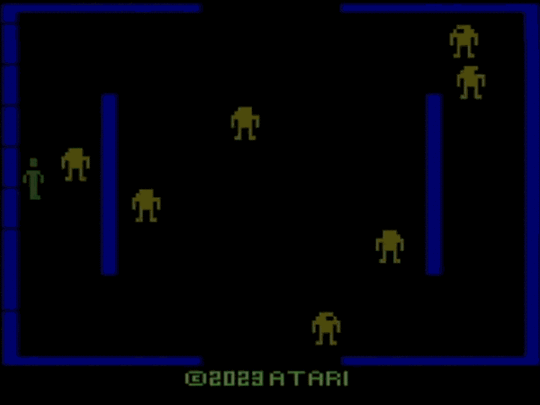 Berzerk gameplay