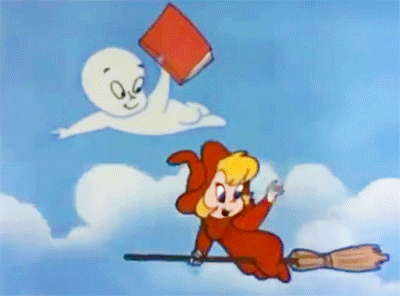 #casper the friendly ghost from Nostalgic Gifs