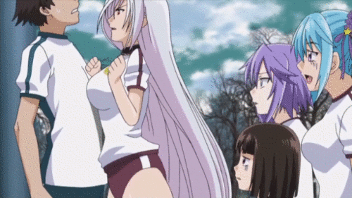 Rosario + Vampire… CLASSIC Ecchi Harem – @crispaige on Tumblr