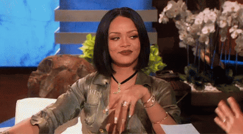 Rihanna'S Got You GIF - Wink Ellen Show Rihanna - Discover & Share GIFs