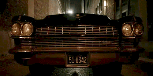 Animated gif of the car from Christine