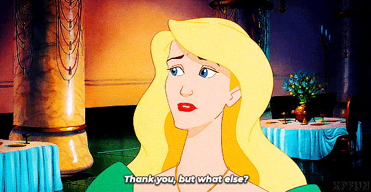 #the swan princess from oh the cleverness of you