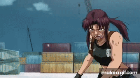Revy vs. Roberta Round 2 on Make a GIF