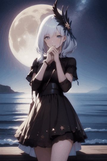 Pixai- AI Generated Gif by Polarsurfacewiz on DeviantArt