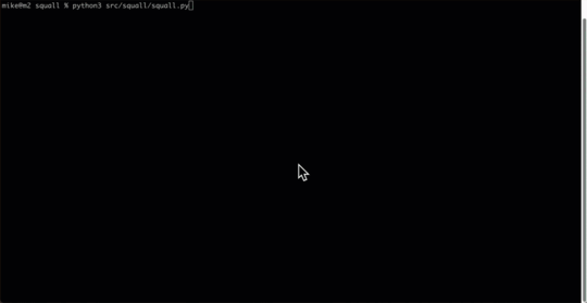 Squall SQLite TUI