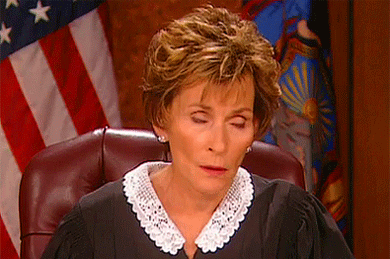 Judge Judy Eye Roll GIFs - Find & Share on GIPHY