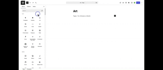Using WordPress.com Site Editor