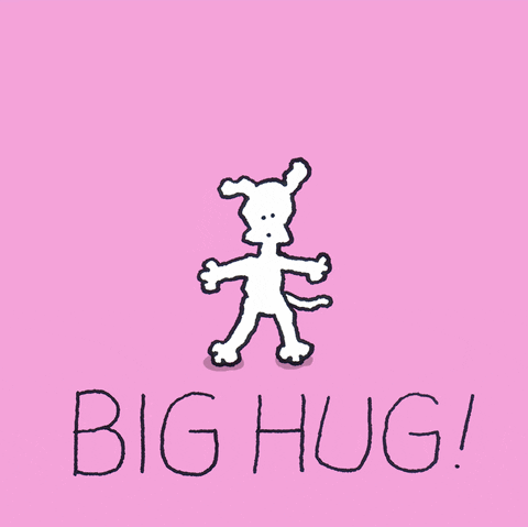 Hugs GIF by Chippy the Dog - Find & Share on GIPHY