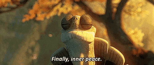 Finally inner peace meme