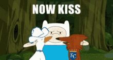 now kiss meme.