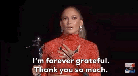 forever grateful