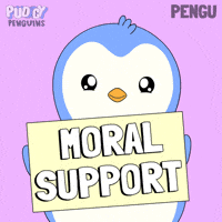 moral support
