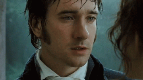 Mr. Darcy staring