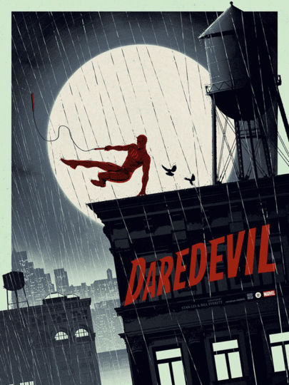 Daredevil art GIF