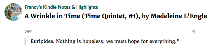 A Wrinkle in Time's Most Highlighted