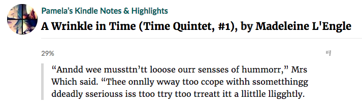 A Wrinkle in Time's Most Highlighted