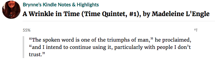 A Wrinkle in Time's Most Highlighted