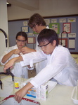Hey! I just found this picture of the 8th grade in the lab.
