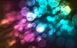 cool rainbow light circles. That's all I can say.