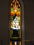 This is one of Karen L's favorite windows at her church's sister congregation in Edgeworth.