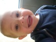 Isn't he just the cutest little boy you ever saw? He is cuter thatn a button!