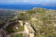 A spectacular medieval castle site held by the Franks and located at Corinth, Greece

http://www.mlahanas.de/Greece/Cities/Akrokorinth03.html