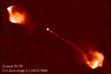 Surely dragons do exist!  This photo shows a quasar and where we see such a quasar, it is likely we also can find a black hole feeding...  [Quasar 3c175:]