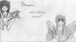 hahahaha!!! This is a drawing that my sister Rachel, and I have to admit, it's awesome! Same with the epic vampire that's the group photo. :P