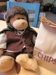 Frodo Timmy is having Chipotle second lunch to celebrate the beginning of GGBC!