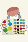 Illustration of a girl reading Super Sad True Love Story by Gary Shteyngart