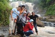 Jalan-jalan ke Curug Malela, Bandung Barat, Jawa Barat, 23 April 2011