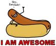 ok, lets not fight about it people. its true the hot dog is awesomer than any of us