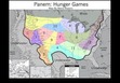 "The result was Panem.
One shining district ringed by 11 other districts..."