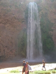Havasupai...HUGE waterfall.