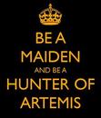 Do you want to be a Hunter of Artemis? 