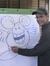 Scott E Sutton drawing a BeeBee