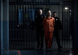AMC's The Killing Season 3 - Ray Seward (Peter Sarsgaard) and Evan Henderson (Aaron Douglas) in Episode 1